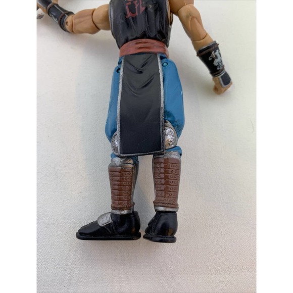 Mortal Kombat Shaolin Monks - Kung Lao 2005 Jazwares 6” Loose Figure - Picture 4 of 5